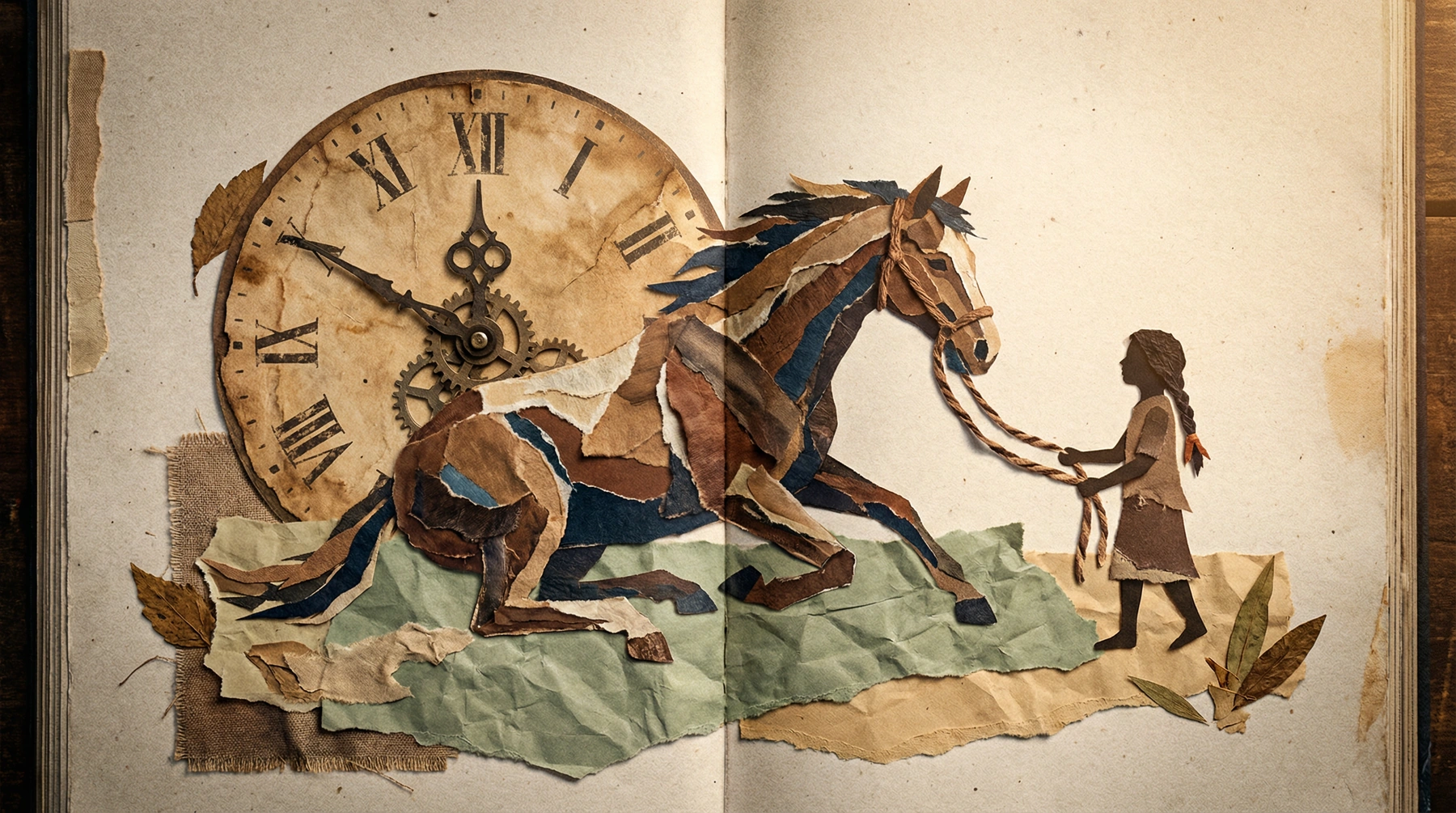 Taming a wild paper horse